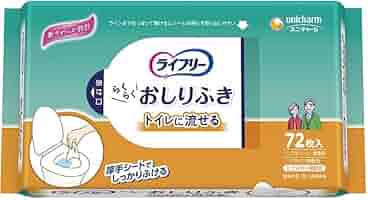 Amazon.co.jp: ユニ・チャーム ライフリー おしりふきトイレに